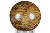 Polished Miriam Jasper Sphere - India #343038-1